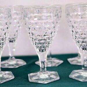 Vintage Fostoria American Wine Goblets